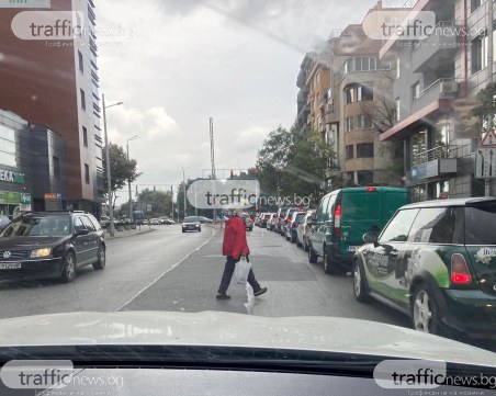 Баба камикадзе на косъм да предизвика верижна катастрофа в Пловдив