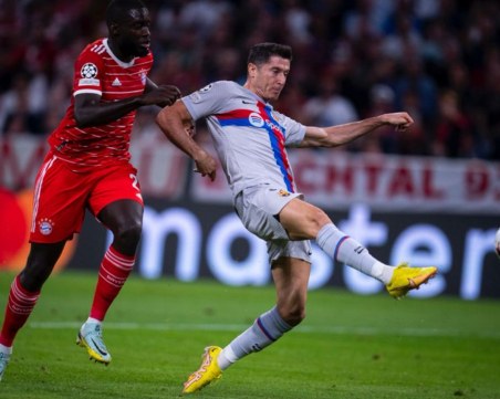 Лева се завърна в Мюнхен, Байерн спечели срещу Барса