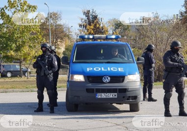 Акция на полицията в кв Ценеви в Дупница вчера за
