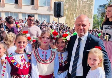 Кметът на Тракия Костадин Димитров присъства на старта на учебната