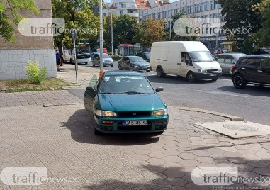 Скандал заради неправилно паркиране се е развил в пловдивския квартал