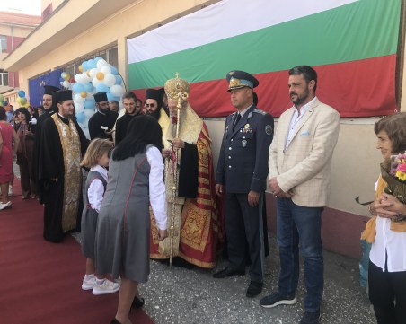 Георги Стаменов присъства на откриването на учебната година в ОУ 