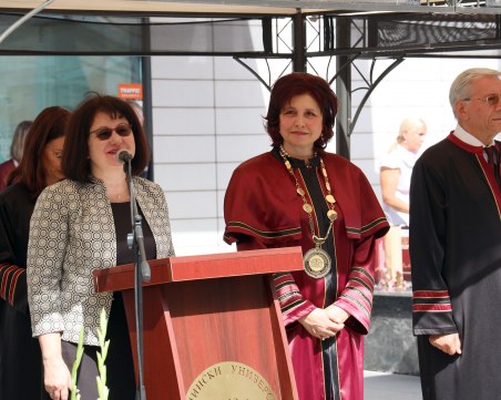 Награди за първокурсниците с най-висок бал в МУ-Пловдив