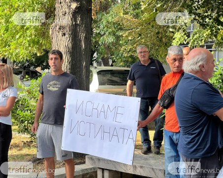 Жители на Милево на протест в Пловдив: Ангел не е убиец