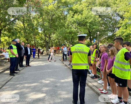 Пловдивските ученици отбелязаха по интересен начин седмицата на мобилността