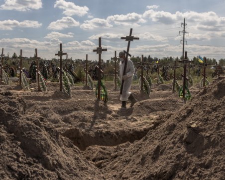 Украинските власти съобщиха за открит нов масов гроб