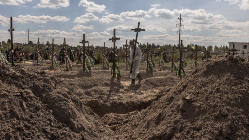 Украинските власти съобщиха за открит нов масов гроб