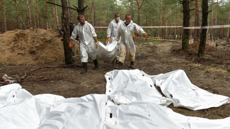 ООН изпраща екип в Изюм, където беше открит масов гроб