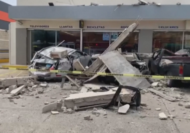 Земетресение с магнитуд 6 8 разлюля Мексико в четвъртък броени дни