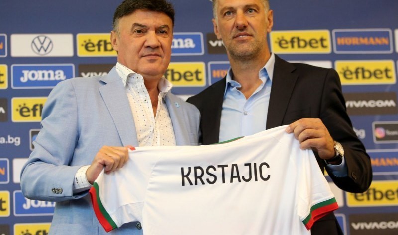 Старши треньорът на националния отбор Младен Кръстаич говори след дебюта
