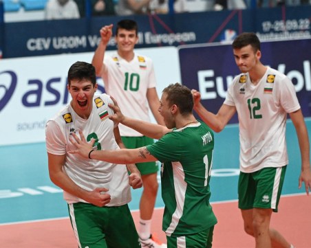 България U20 спечели бронзовите медали от Европейското по волейбол