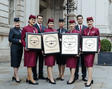 За безпрецедентен 7-ми път: Qatar Airways стана „Авиокомпания на годината