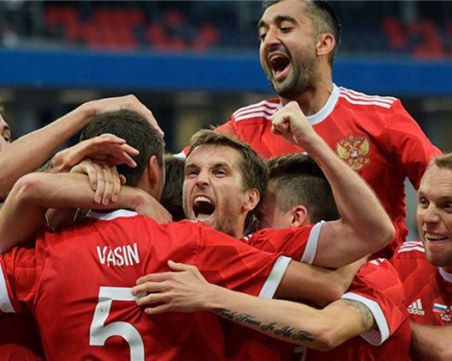 Националният отбор на Русия с първи мач от почти година