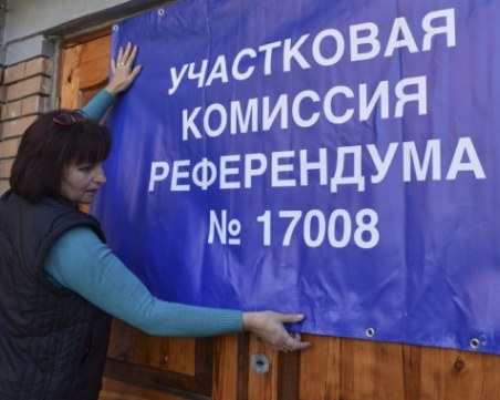 Референдумите в Украйна: Над 85% искали Русия