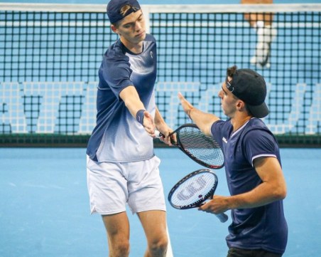 Янаки Милев и Пьотр Нестеров дебютираха в световния тур на двойки с победа на София оупън