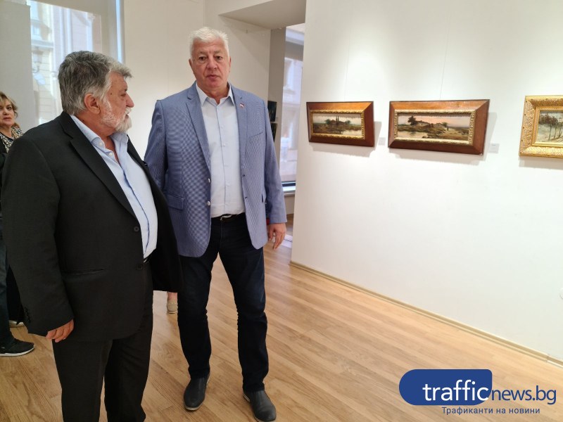 Скулпторът Вежди Рашидов дари 15 картини на Градската галерия в Пловдив