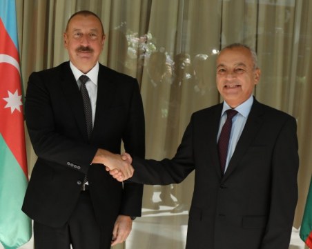 Гълъб Донев и Илхам Алиев обсъдиха газа от Азербайджан