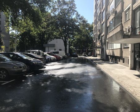 Георги Стаменов откри обновеното междублоково пространство на ул. 