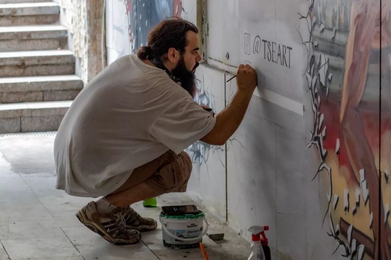 Tse - артистът, който превръща подлезите в Пловдив  в галерии