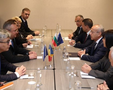 Гълъб Донев се срещна с премиера на Румъния Николае Чука