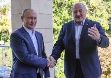 Президентите на Русия и Беларус Владимир Путин и Александър Лукашенко