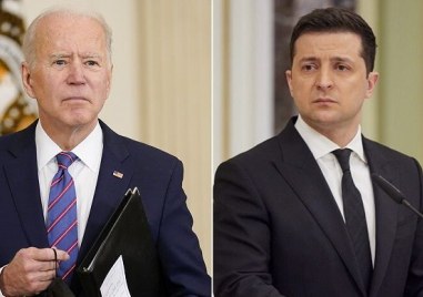 Американският президент Джо Байдън е обещал на украинския си колега