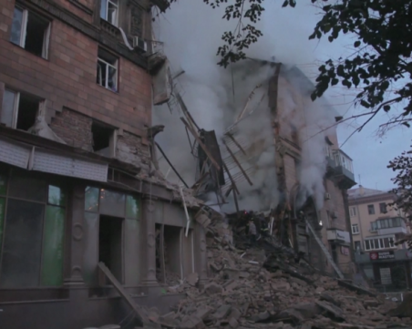 Нови руски ракетни удари в Запорожие