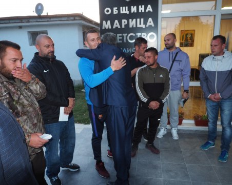 Димитър Иванов награди доброволците от Трилистник и връчи плакет на община 