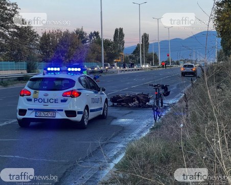 Младият моторист от Асеновградско е в критично състояние, образува се тапа към Пловдив