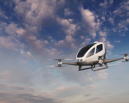 Летящото такси премина 90-минутен тест в Дубай