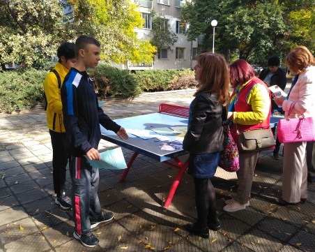 С голям интерес отбелязаха международния ден на Белия бастун в  район 