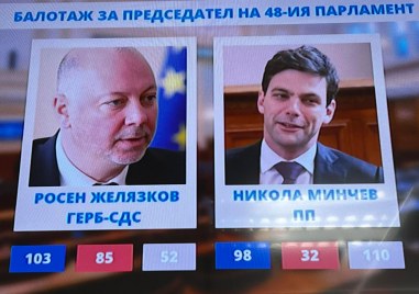103 ма народни представители гласуваха за кандидатурата на Росен Желязков от