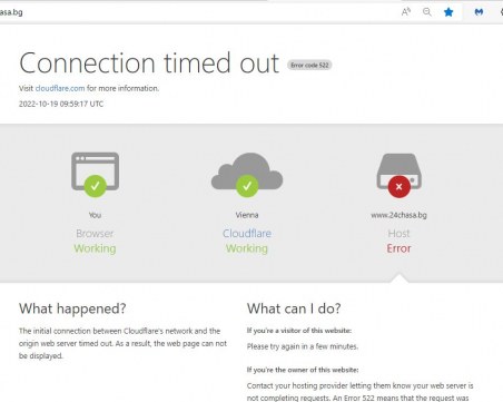 Руснаци атакуваха сайта на 
