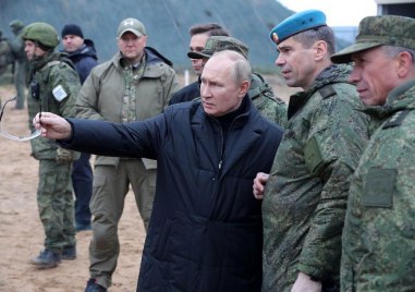 Руският президент Владимир Путин лично провери как протича подготовката на мобилизираните на