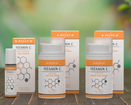 Нова промоция от РЕФАН! Спести 12 лева със страхотната козметика от серията VITAMIN C