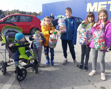 9-годишната Габриела от Пловдив събира капачки, за да помогне на бебетата