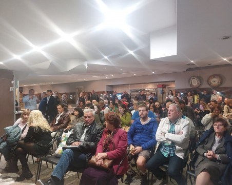 Изследователят на тракийската цивилизация Павел Серафимов отново се срещна с пловдивските си почитатели