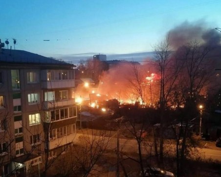 Разбилият се руски изтребител бил на тестов полет