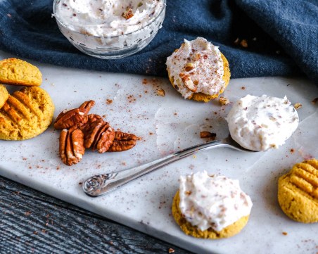 В сезона на тиквата: Кето бадемови курабии