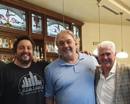 Мъжът на Лепа Брена се срещна с шефа на българския тенис в София