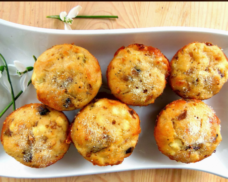 Рецепта за солени мъфинчета с лютеница