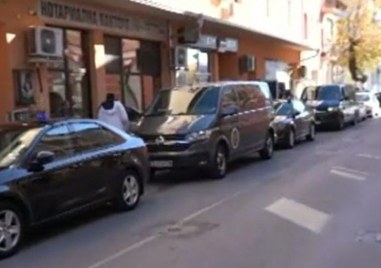 Полицейска блокада в Белоградчик По информация на bTV органите на