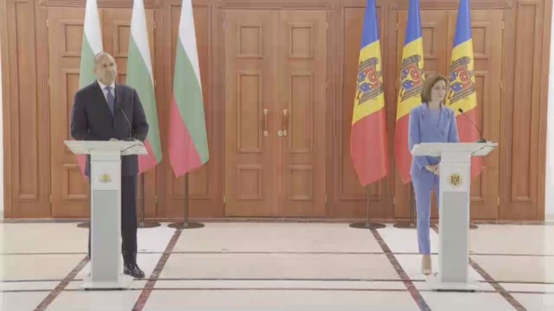 България силно подкрепя европейската ориентация на Молдова и е готова