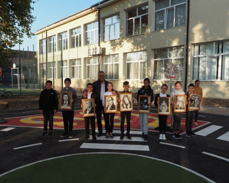 Откриха площадка за безопасност на движението в село Калековец