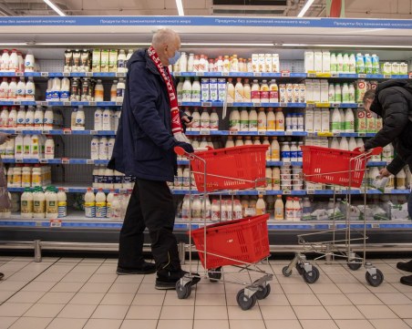 Производствените цени на храната с 30% нагоре, средната инфлация за бизнеса у нас - 80%