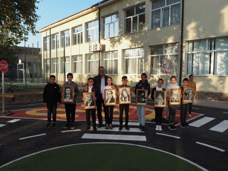 Откриха площадка за безопасност на движението в село Калековец
