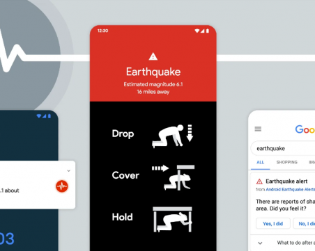 Google предупреди калифорнийците за земетресение, преди то да се случи