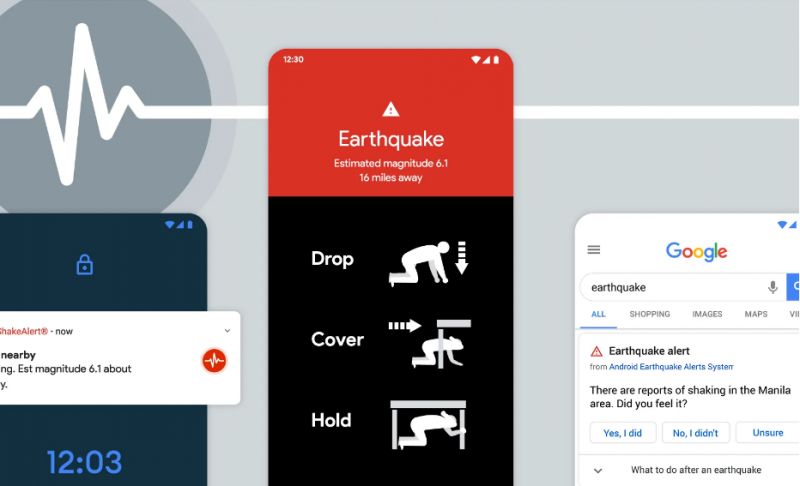 Google предупреди калифорнийците за земетресение, преди то да се случи