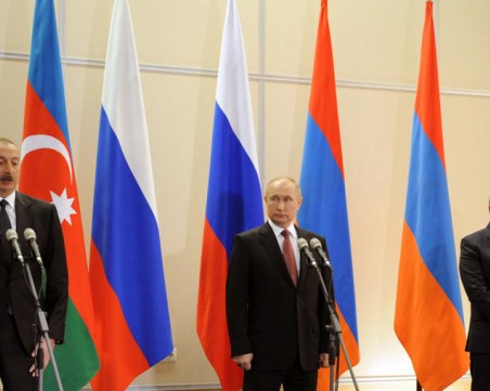 Путин събира лидерите на Азербайджан и Армения в Сочи