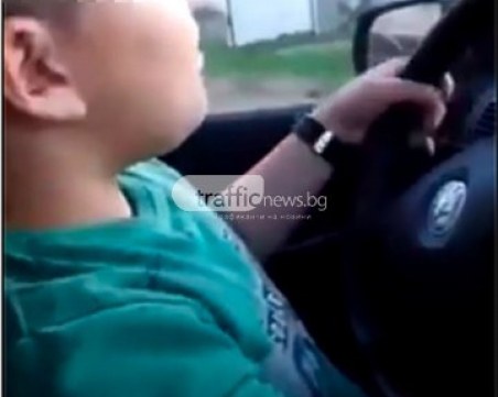 Хванаха дете да кара нерегистрирана кола в Разградско